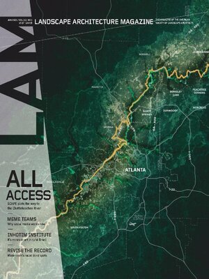 cover image of Landscape Architecture Magazine